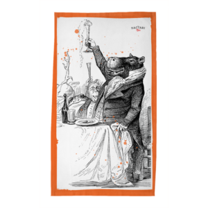 Dactari Tea Towel "Hippo"