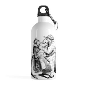 Stainless Steel Water Bottle Grandville's "L'amour" by Dactari